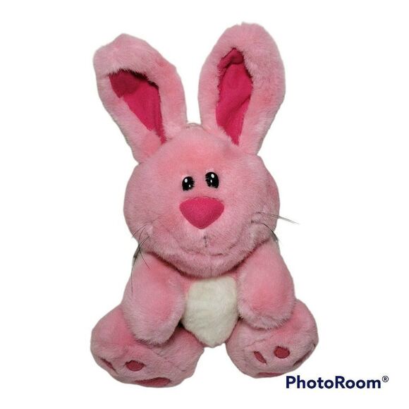 RARE Cobblestone Crossing Bunny Rabbit Plush Stuffed Animal Easter - Picture 1 of 12